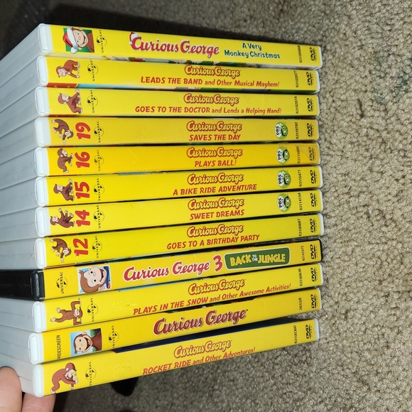 PBS Kids Media Curious Dvds Set Of 2 Dvds Poshmark